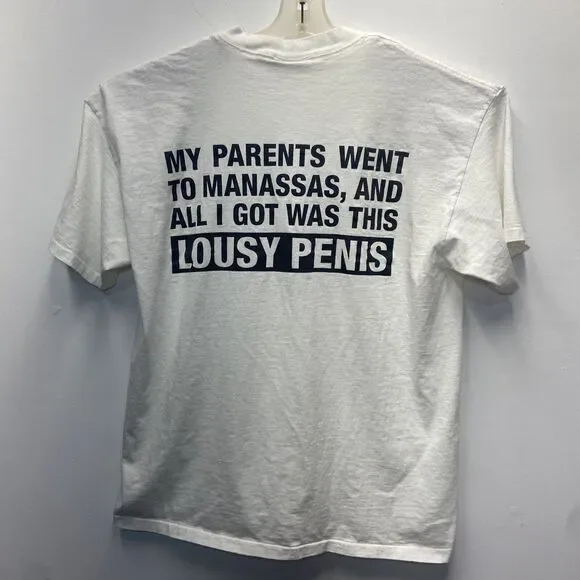 Vintage Comedy Central Bobbitt Show Crew Member T Shirt Size XL 90s Manassas
